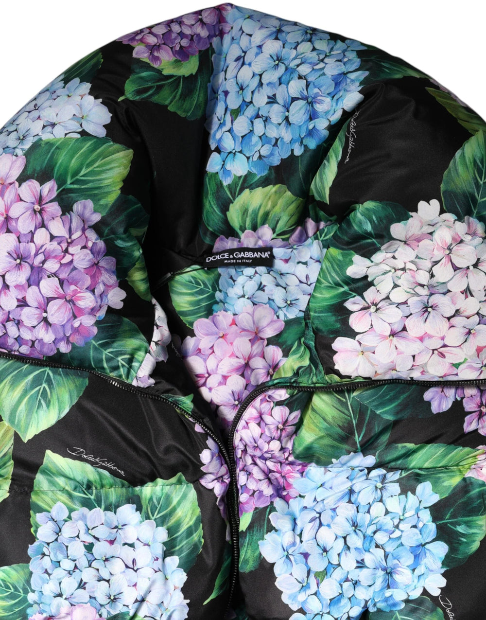 Dolce & Gabbana Multicolor Floral Print Puffer Quilted Jacket - IT40|S - Puffer Jackets