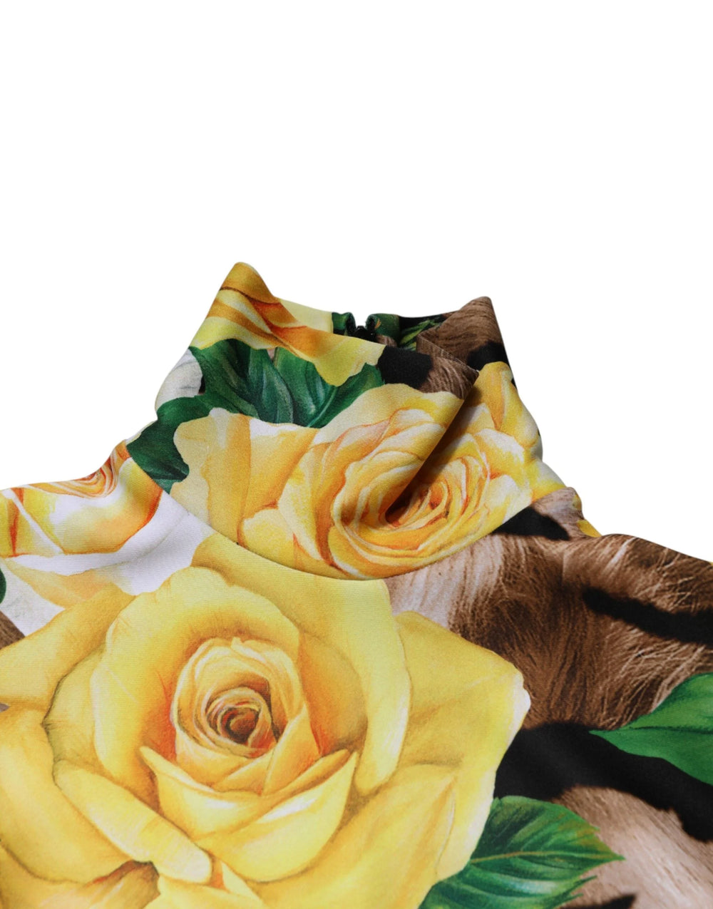 Dolce & Gabbana Multicolor Floral Print Sheath Mini Dress - IT40|S