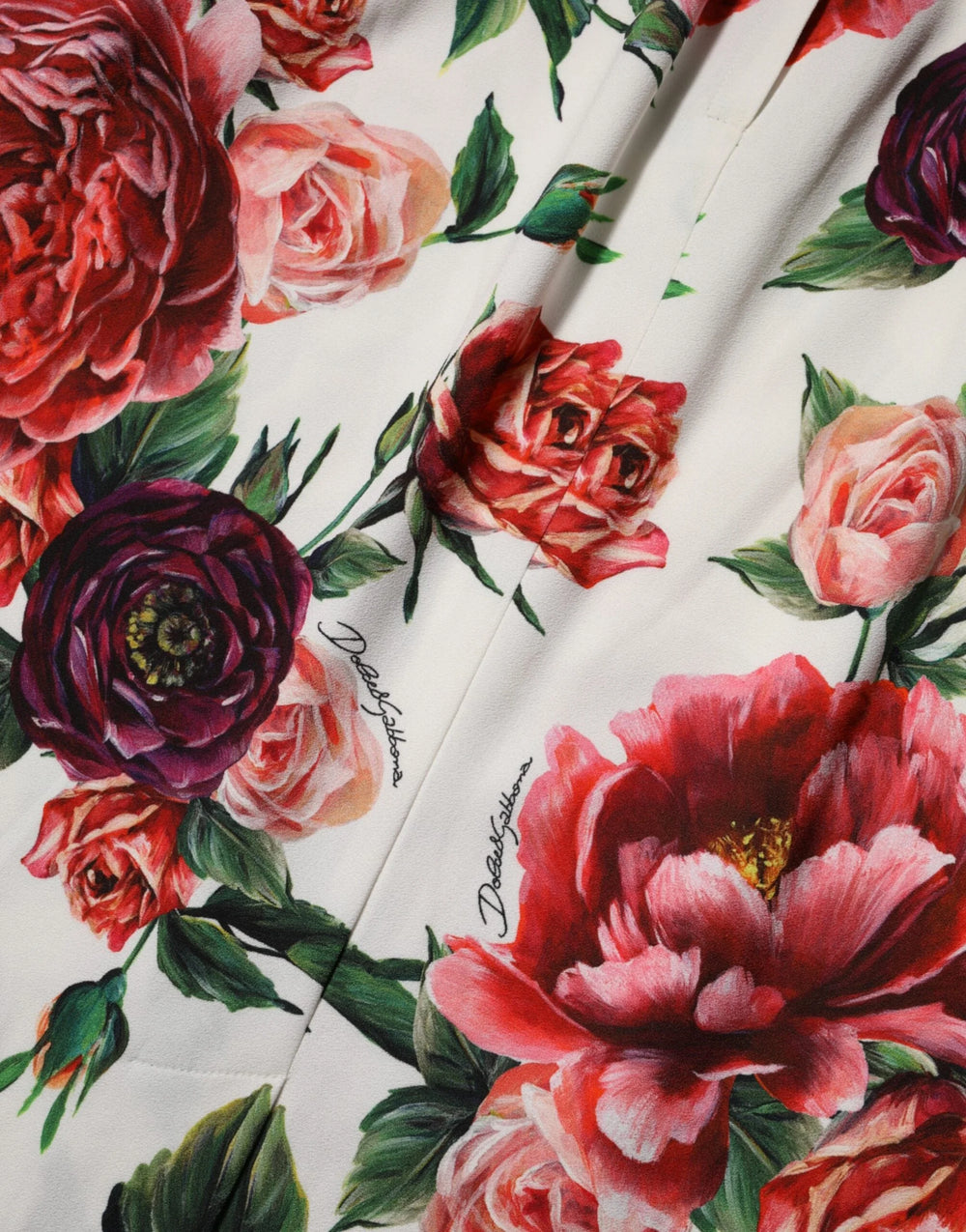 Dolce & Gabbana Multicolor Floral Print Viscose Sheath Dress - Dresses