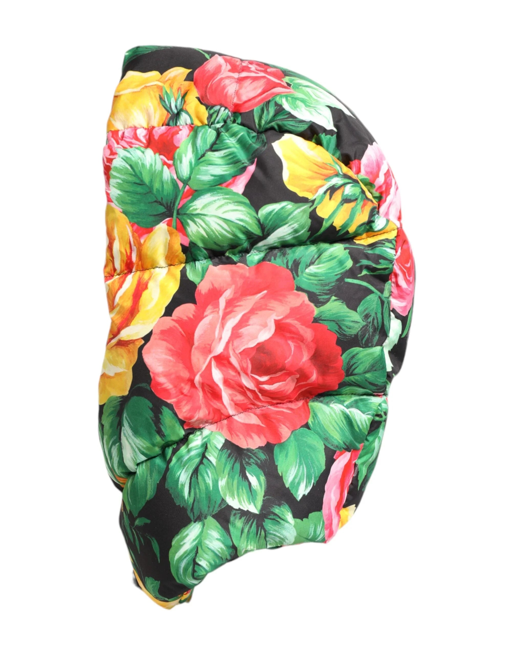 Dolce & Gabbana Multicolor Floral Print Whole Head Wrap Hat - 57 cm|S - Headdresses