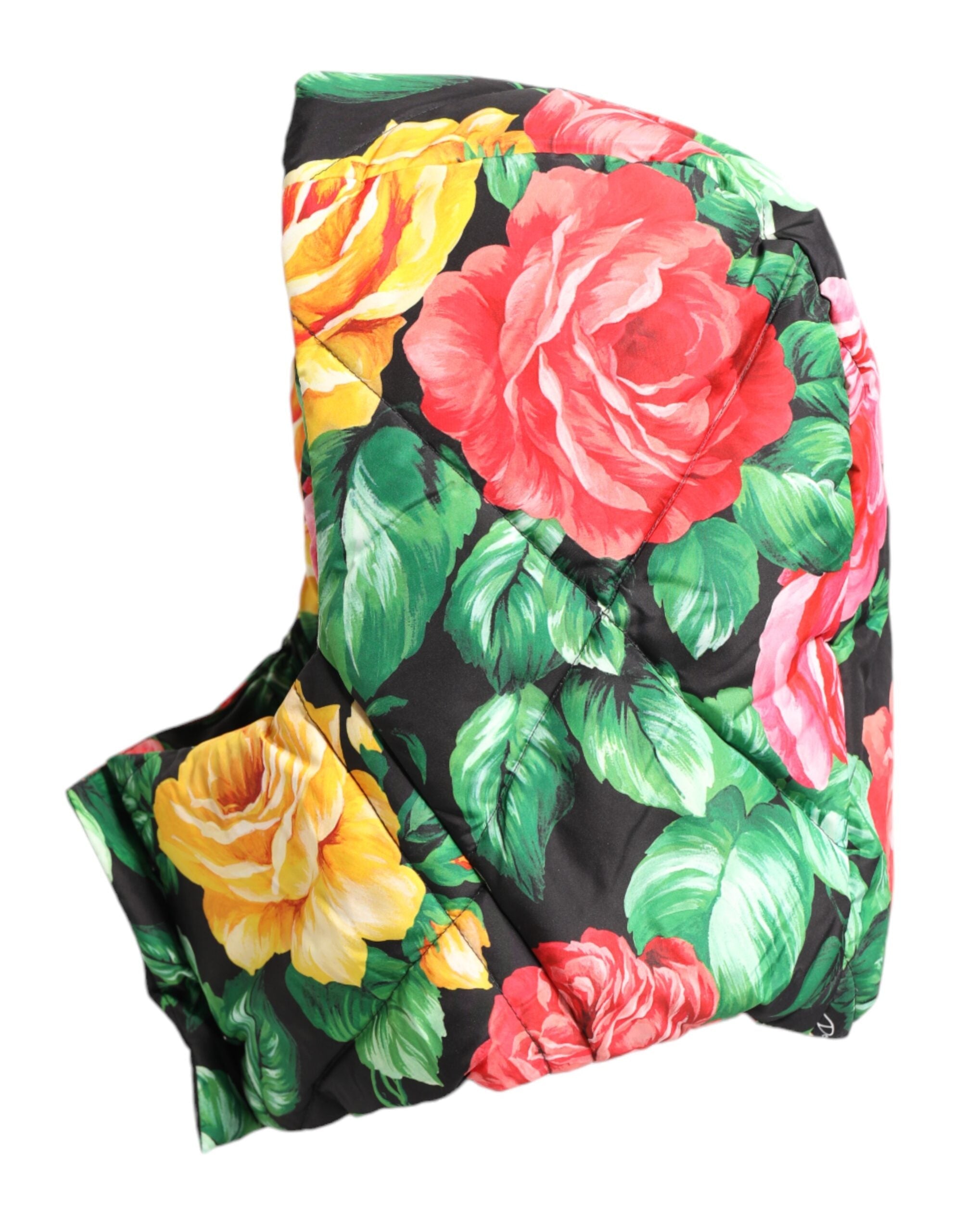 Dolce & Gabbana Multicolor Floral Print Whole Head Wrap Hat - 57 cm|S
