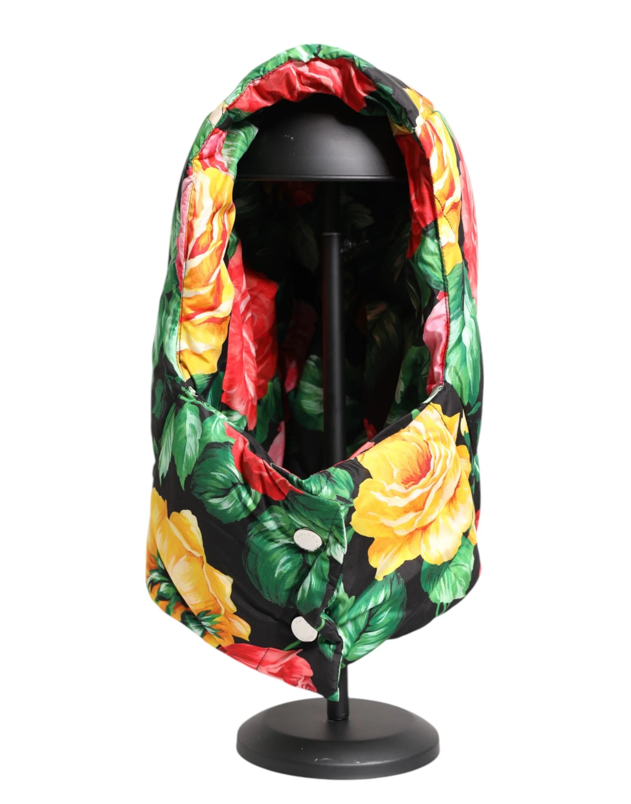 Dolce & Gabbana Multicolor Floral Print Whole Head Wrap Hat - 57 cm|S - Headdresses