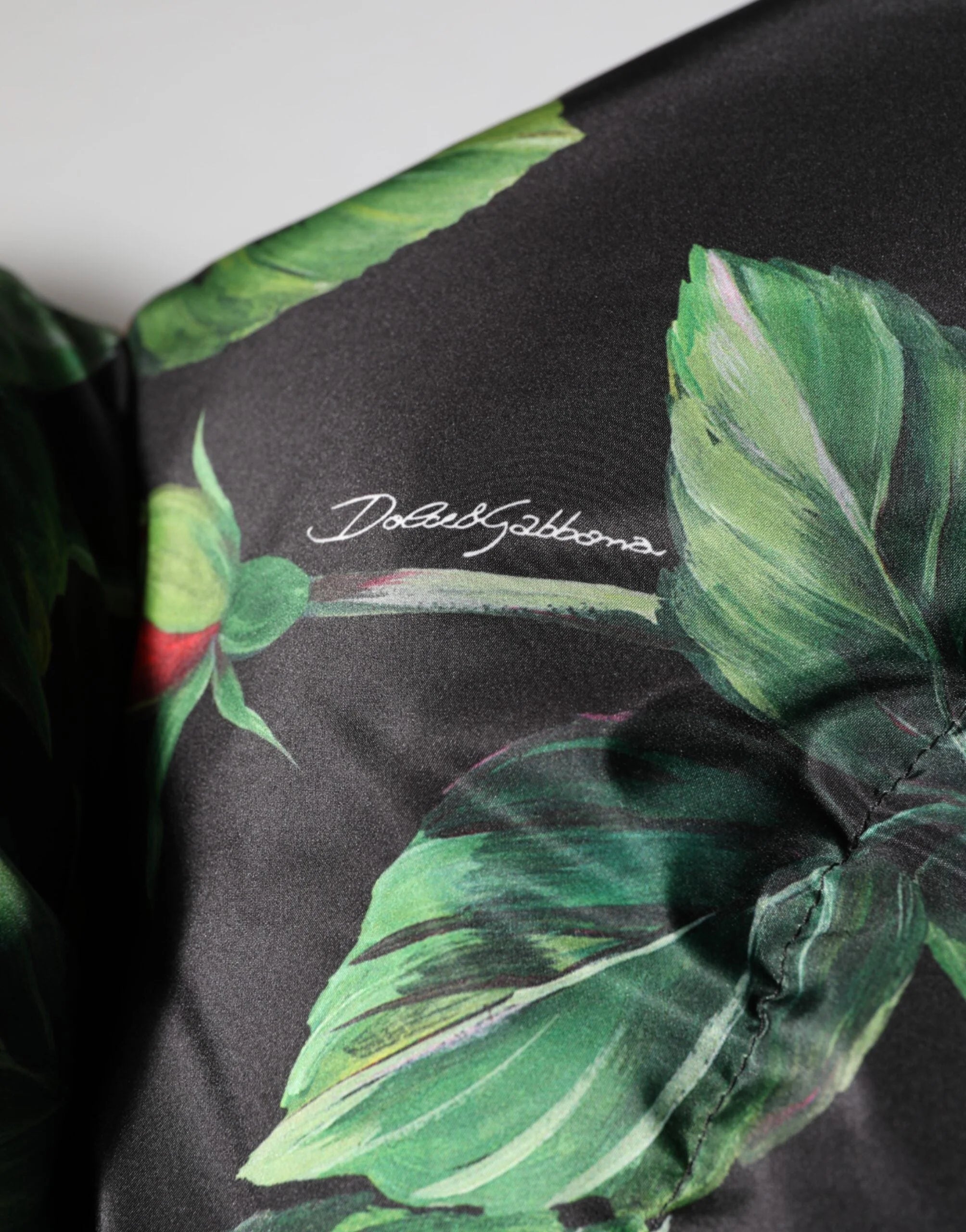 Dolce & Gabbana Multicolor Floral Puffer Coat Full Zip Jacket - IT42|M