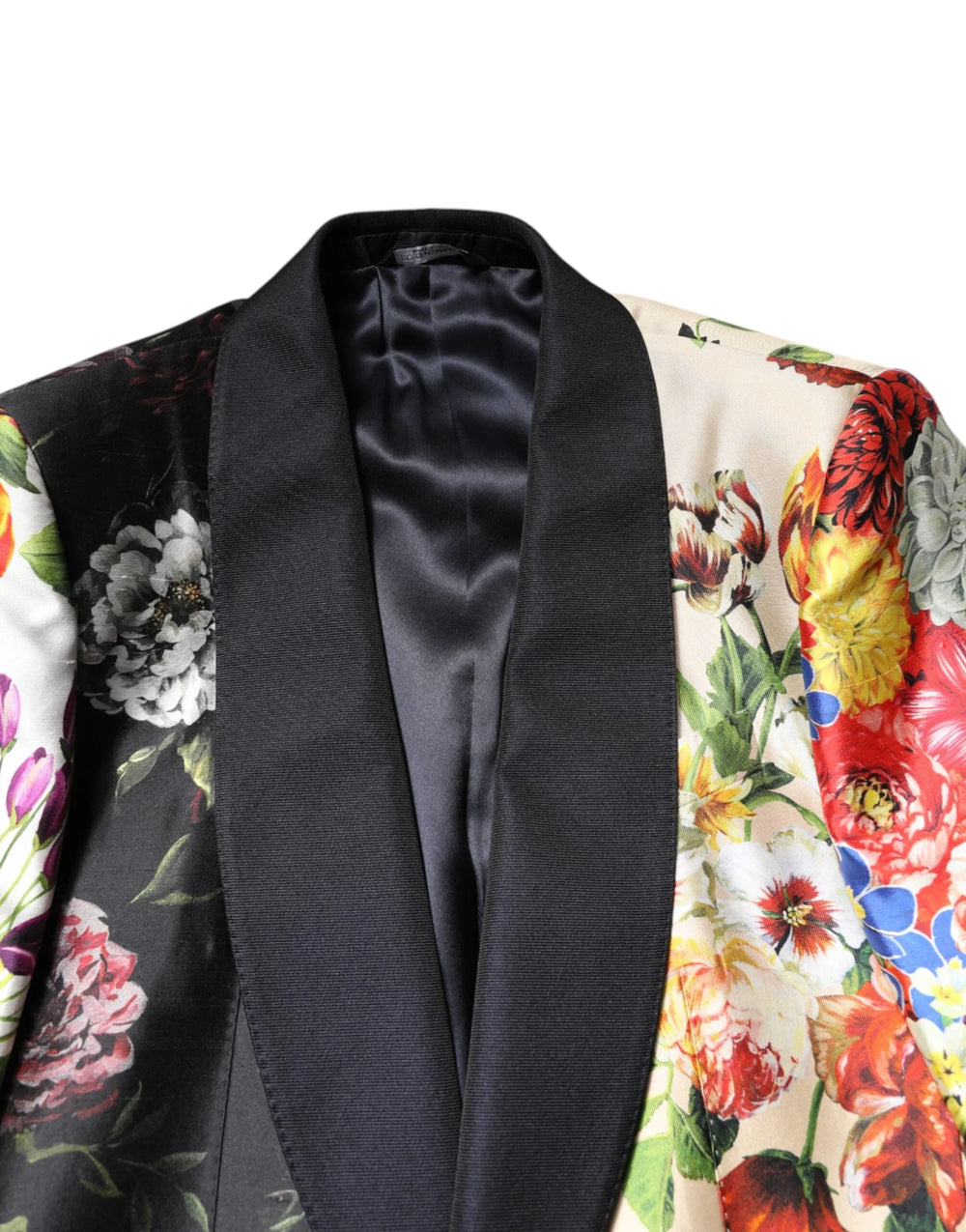 Dolce & Gabbana Multicolor Floral SICILIA Silk 3 Piece Suit - IT48 | M - Tuxedos