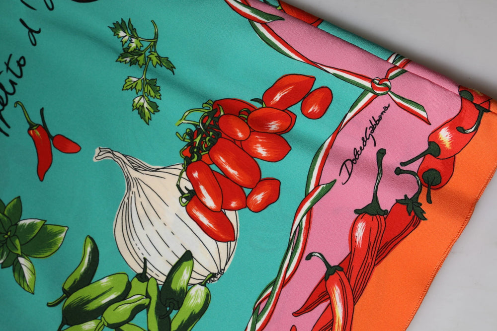 Dolce & Gabbana Multicolor Floral Silk Sleeveless Tank Top - IT42|M - Tank Tops