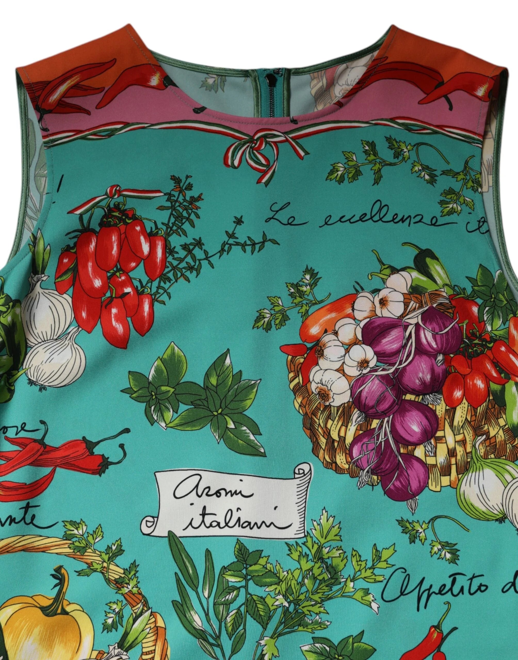 Dolce & Gabbana Multicolor Floral Silk Sleeveless Tank Top - IT42|M - Tank Tops