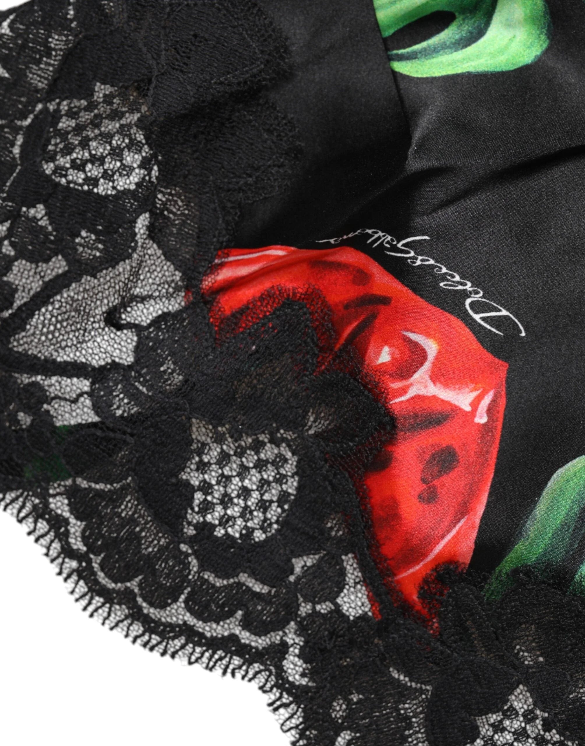 Dolce & Gabbana Multicolor Floral Silk Tank Lingerie Underwear - IT1 | XS - Camisoles