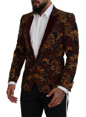 Dolce & Gabbana Multicolor Floral Single Breasted Martini Blazer - IT46 | S - Sport Jackets