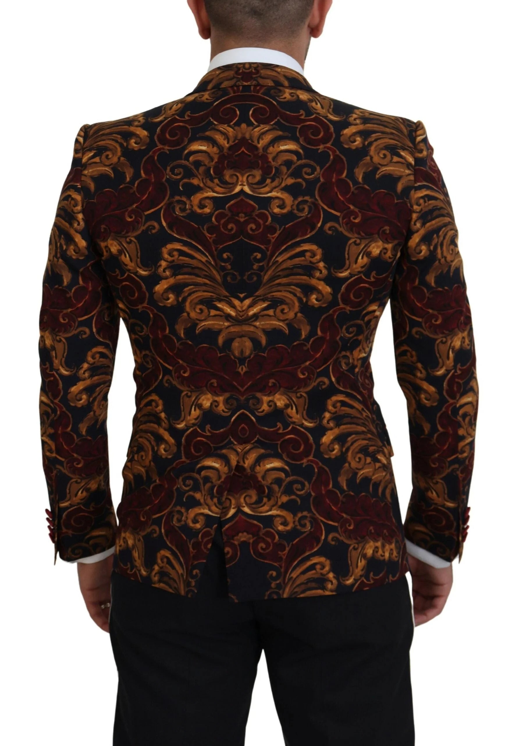 Dolce & Gabbana Multicolor Floral Single Breasted Martini Blazer - IT46 | S - Sport Jackets