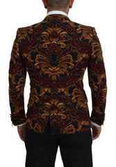 Dolce & Gabbana Multicolor Floral Single Breasted Martini Blazer - IT46 | S - Sport Jackets