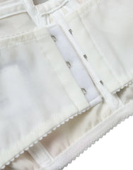 Dolce & Gabbana Multicolor Floral Sleeveless Bustier Crop Top - IT40|S - Crop Tops