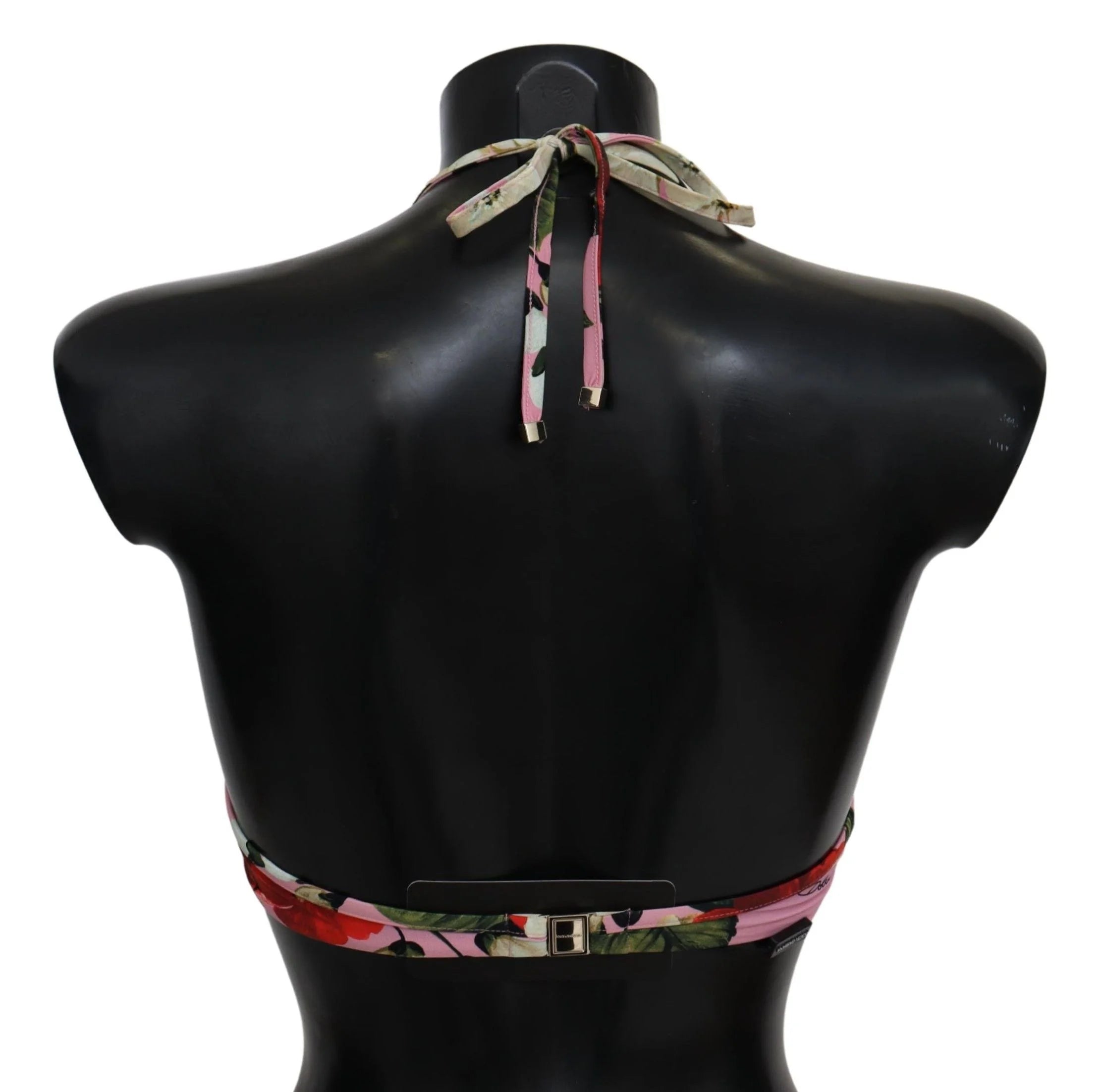 Dolce & Gabbana Multicolor Floral Swimsuit Beachwear Bikini Tops - IT1 | XS - Swimwear Tops