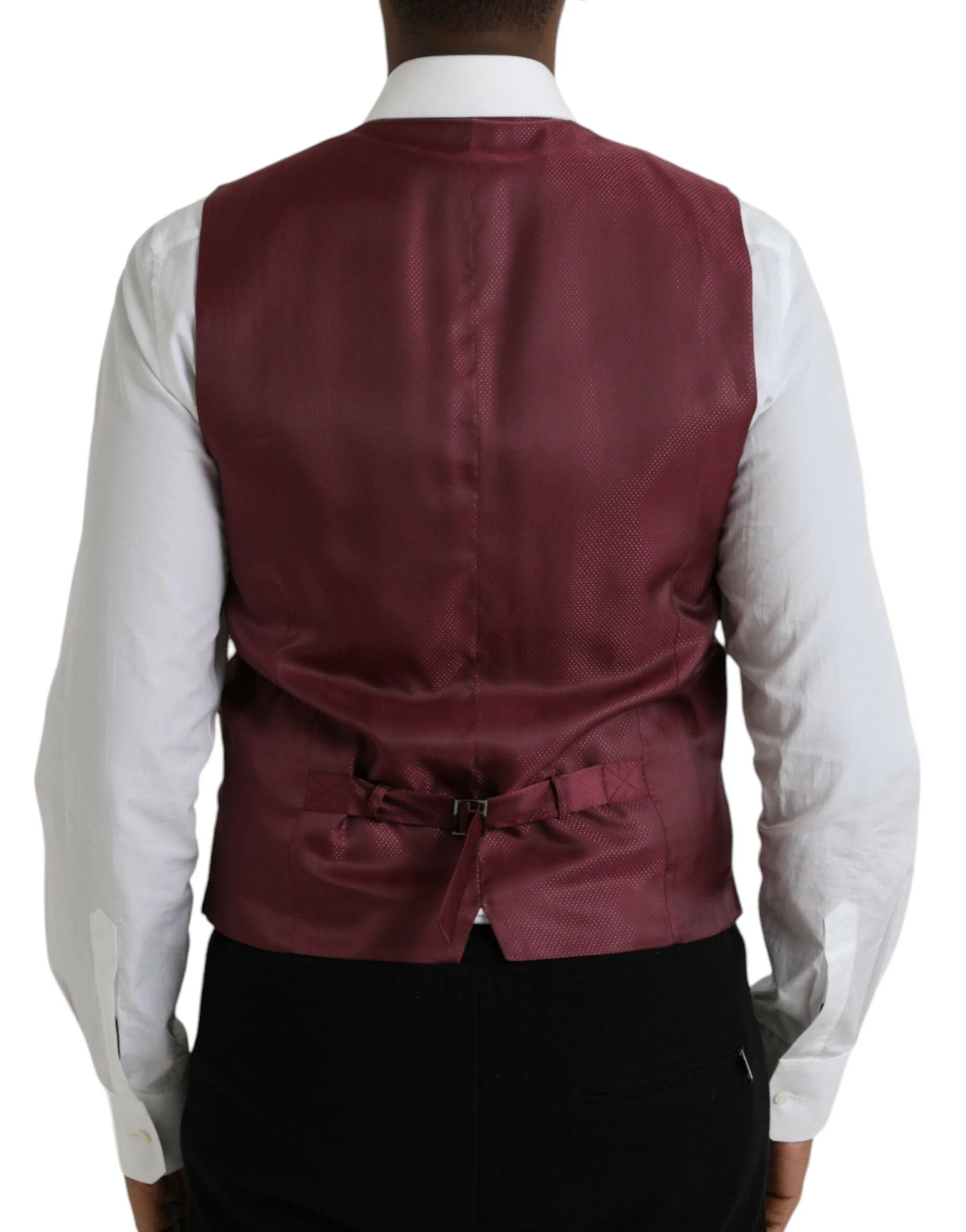 Dolce & Gabbana Multicolor Galaxy Silk Waistcoat Formal Vest - IT48 | M - Vests