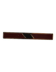 Dolce & Gabbana Multicolor Gold Tone Brass Tie Clip Bar - Tie Clips