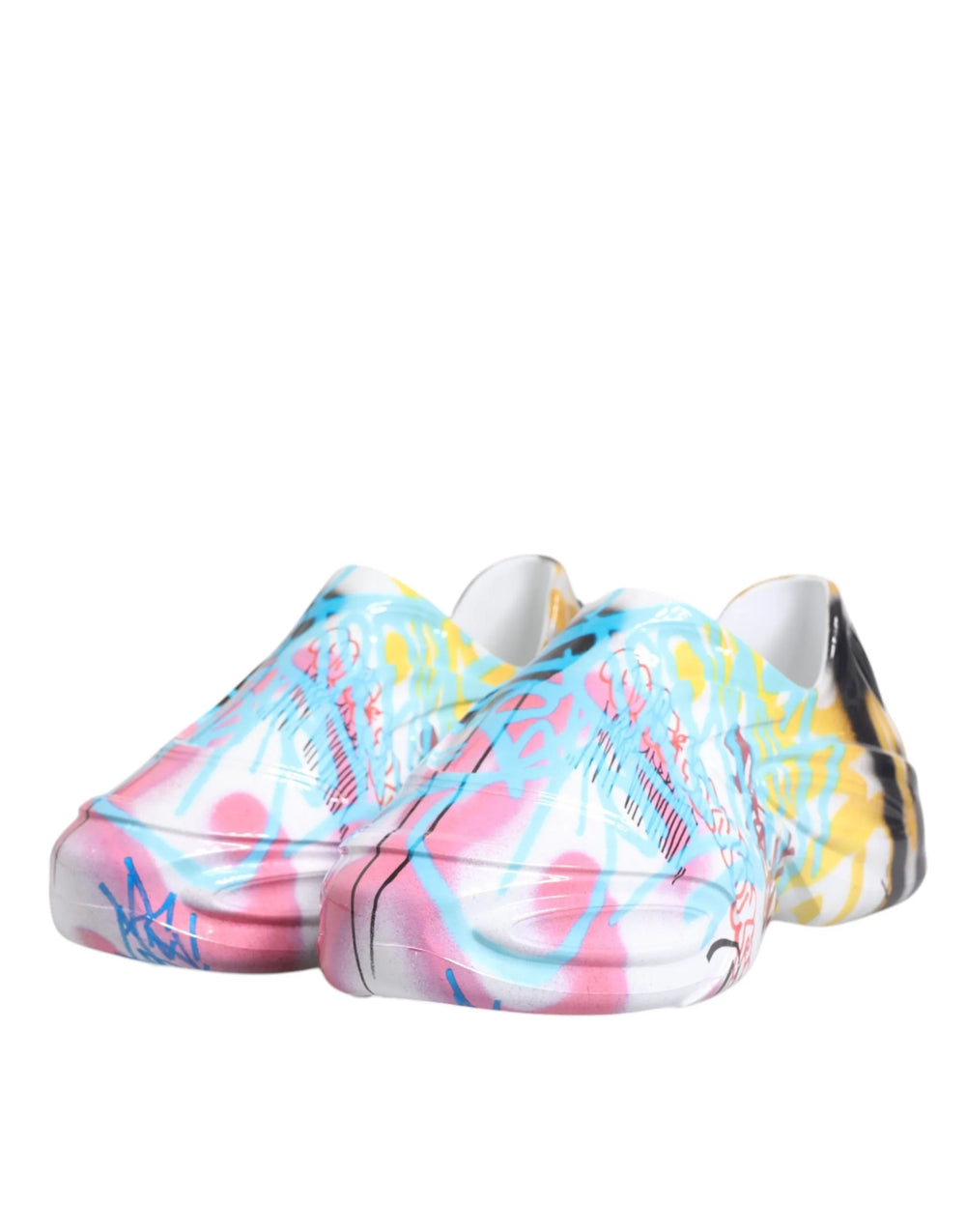 Dolce & Gabbana Multicolor Graffiti Daymaster Sneakers Shoes - Sneakers