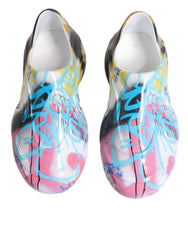 Dolce & Gabbana Multicolor Graffiti Daymaster Sneakers Shoes - Sneakers