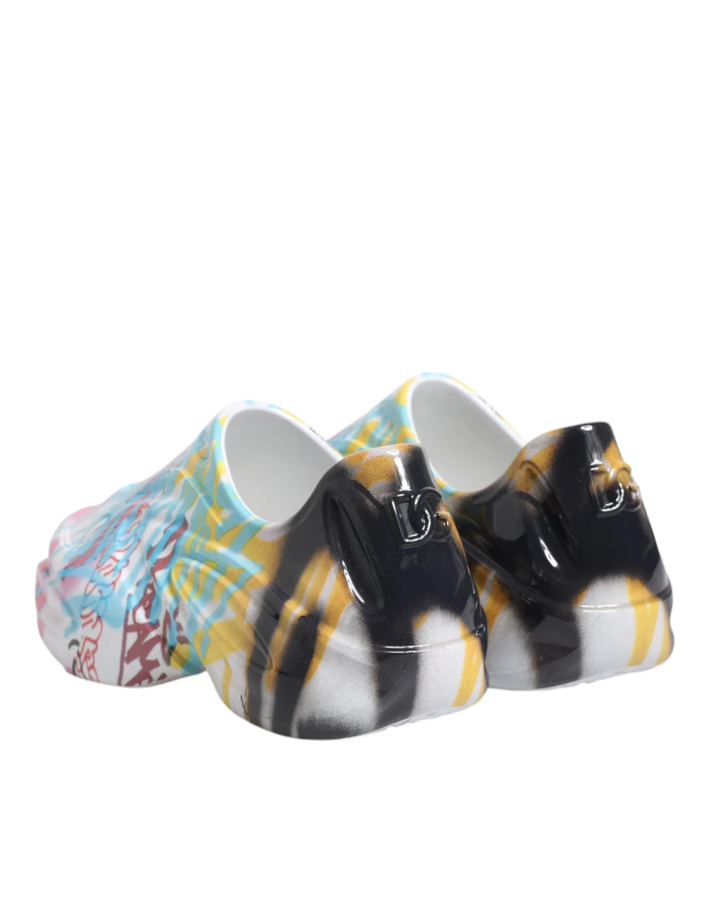 Dolce & Gabbana Multicolor Graffiti Daymaster Sneakers Shoes - Sneakers