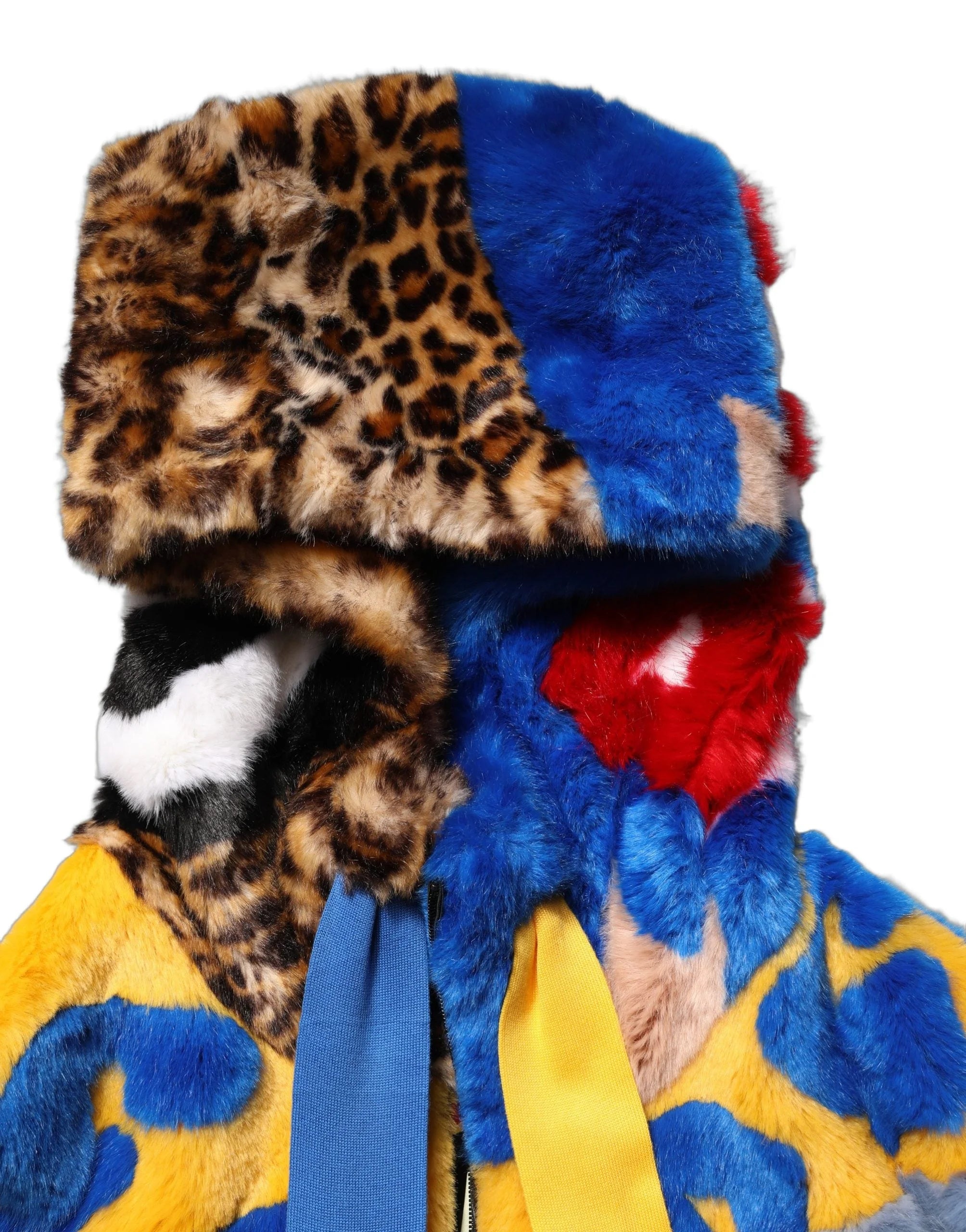 Dolce & Gabbana Multicolor Graffiti Print Zip Hooded Jacket - IT42|M