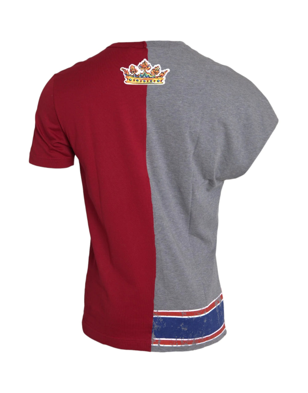 Dolce & Gabbana Multicolor Graphic Short Sleeve T-shirt - IT46 | S - T-Shirts