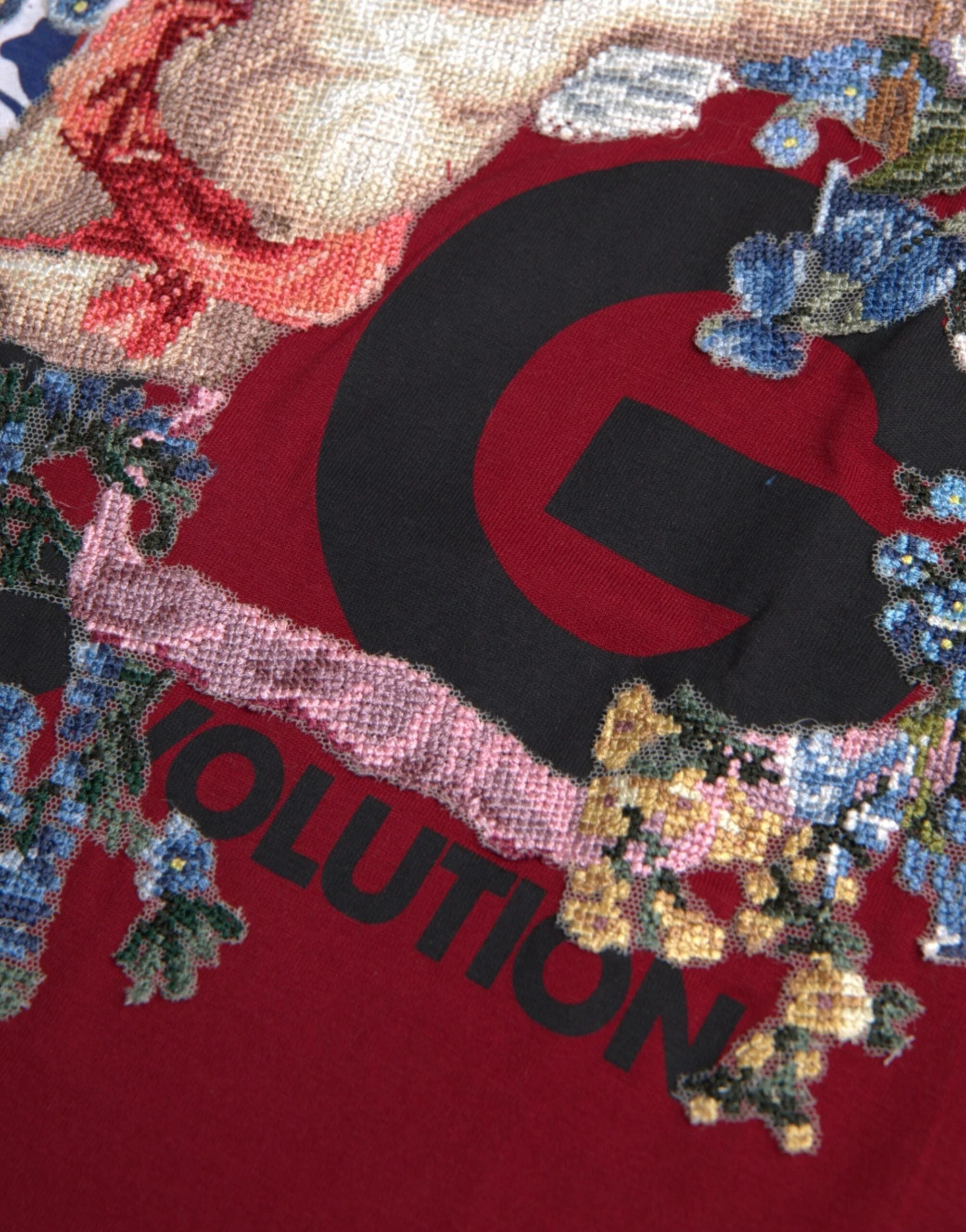 Dolce & Gabbana Multicolor Graphic Short Sleeve T-shirt - IT46 | S - T-Shirts