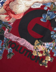 Dolce & Gabbana Multicolor Graphic Short Sleeve T-shirt - IT46 | S - T-Shirts