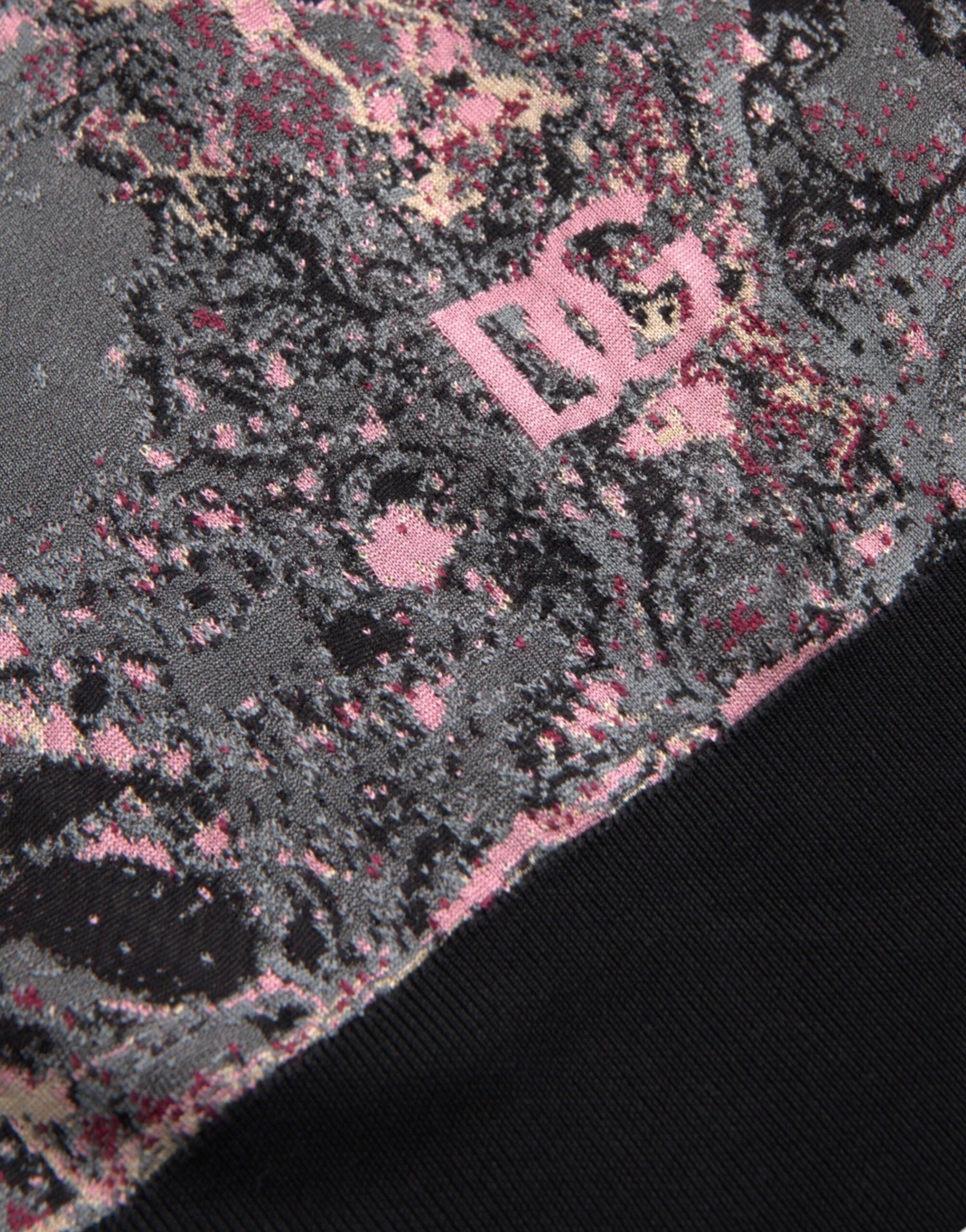 Dolce & Gabbana Multicolor Graphic Turtle Neck Men Sweater - IT46 | S - Sweaters