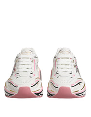 Dolce & Gabbana Multicolor Handgeschilderde DAYMASTER Sneaker Schoenen - EU35/US4.5