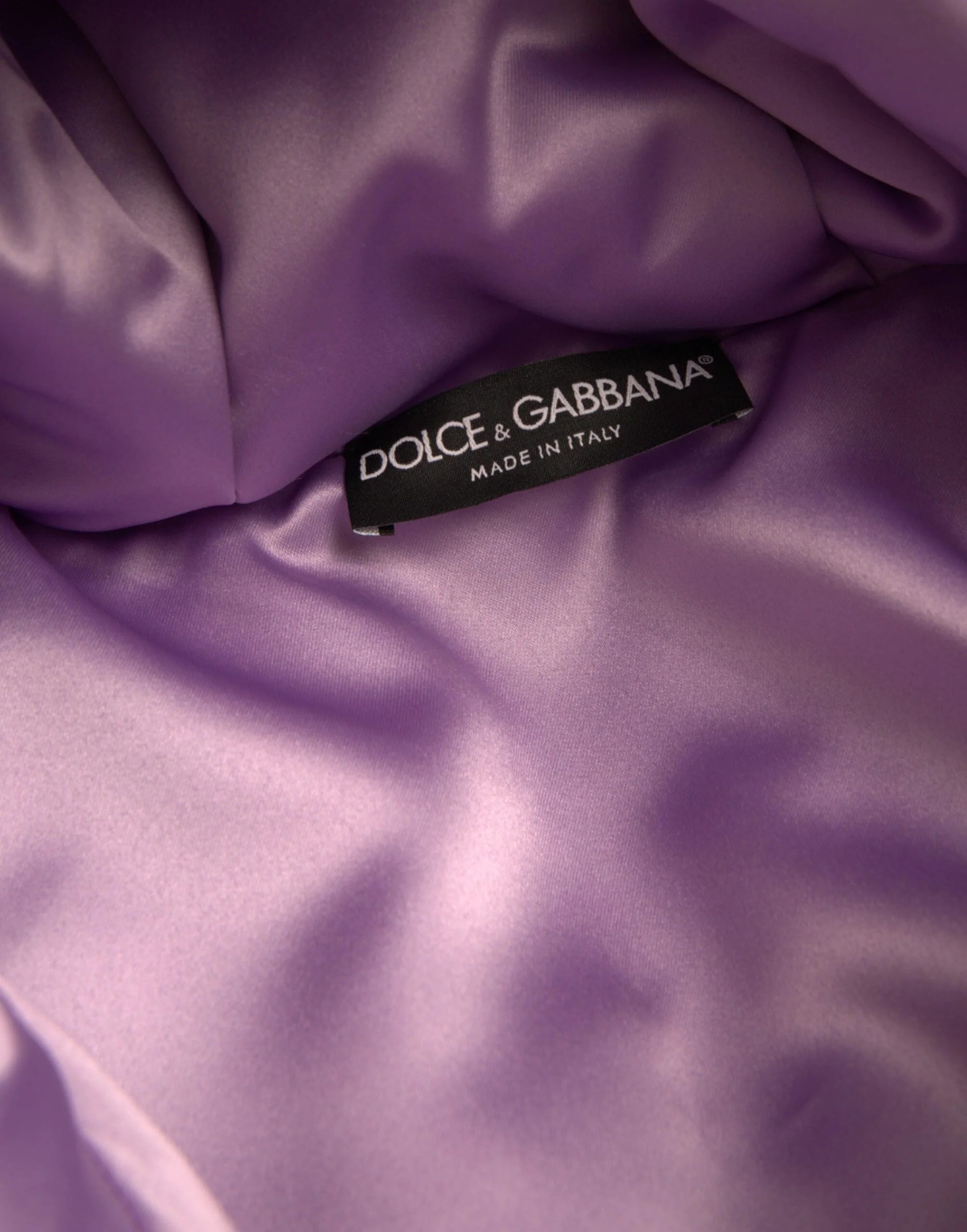 Dolce & Gabbana Multicolor Heart Logo Hooded Puffer Jacket - IT52 | XL - Puffer Jackets