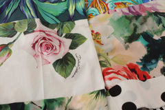 Dolce & Gabbana Multicolor High Waist Hot Pants Shorts - IT36 | XS - Short Trousers