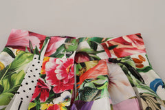 Dolce & Gabbana Multicolor High Waist Hot Pants Shorts - Short Trousers