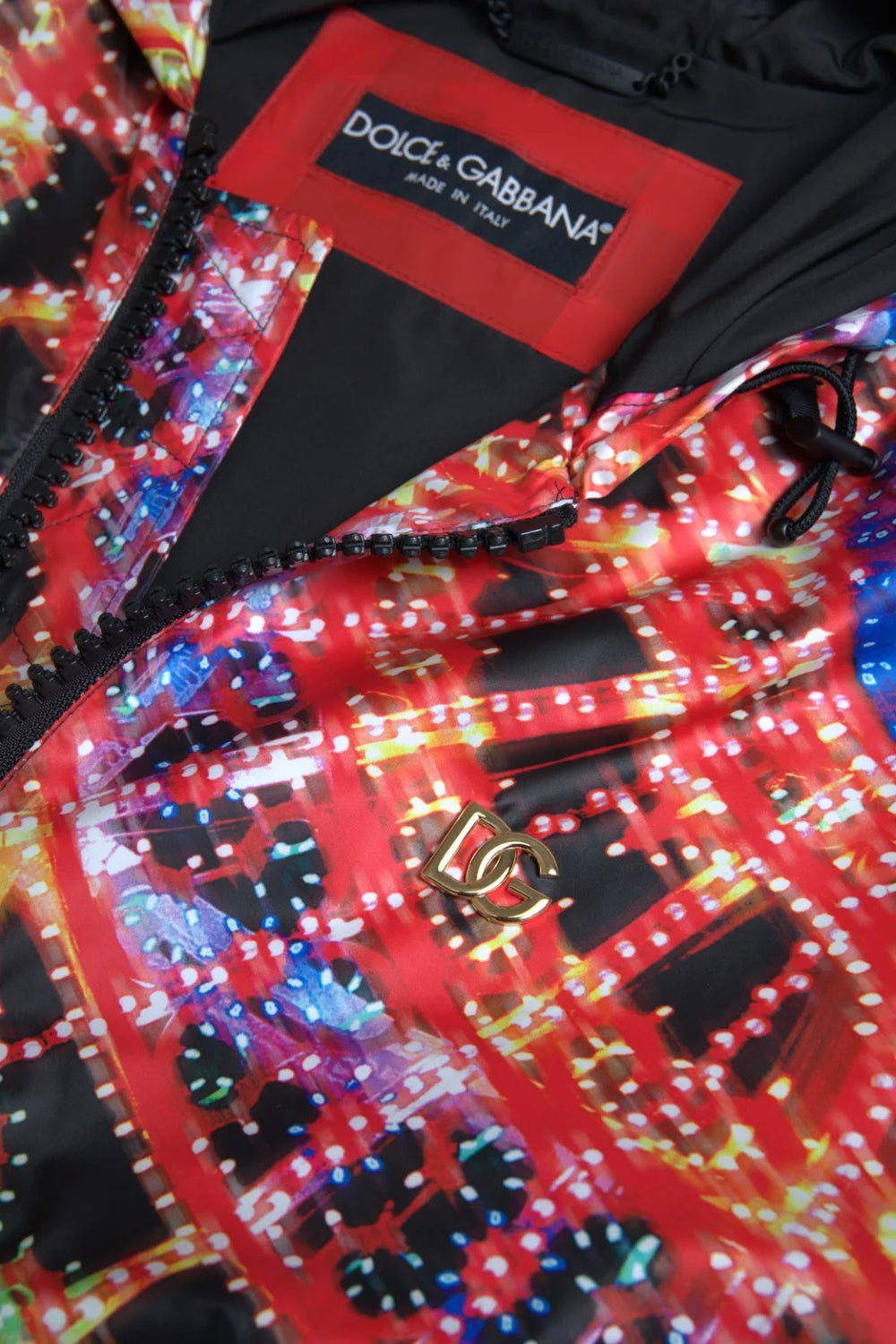 Dolce & Gabbana Multicolor Hooded Sweatshirt Sweater - IT46 | S - Hoodies