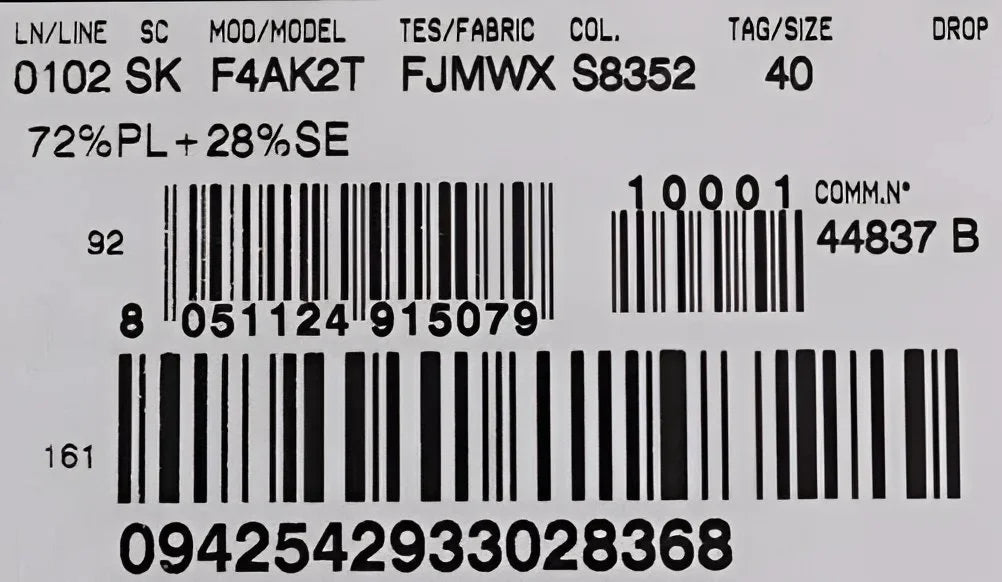 Dolce & Gabbana Multicolor Jacquard Straight Pencil Skirt - Skirts