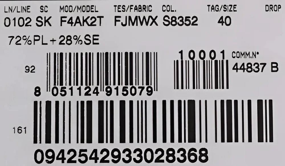 Dolce & Gabbana Multicolor Jacquard Straight Pencil Skirt - Skirts