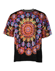 Dolce & Gabbana Multicolor Kaleidoscope Men Short Sleeves T-shirt - IT58 | 3XL - T-Shirts