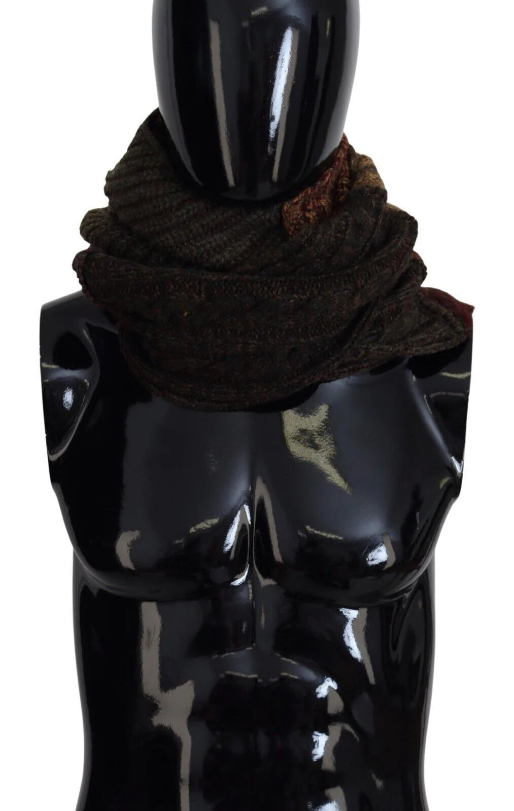 Dolce & Gabbana Multicolor Knitted Men Neck Wrap Shawl Scarf - Scarves & Shawls