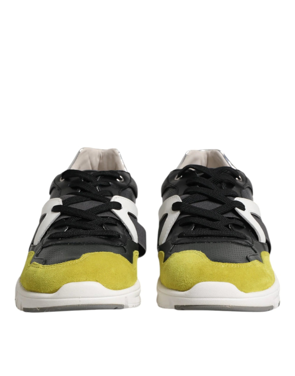 Dolce & Gabbana Multicolor Lace Up Low Top Men Sneakers Shoes - Sneakers