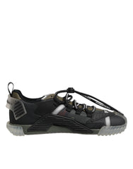 Dolce & Gabbana Multicolor Lace Up Low Top NS1 Sneakers Shoes - Sneakers