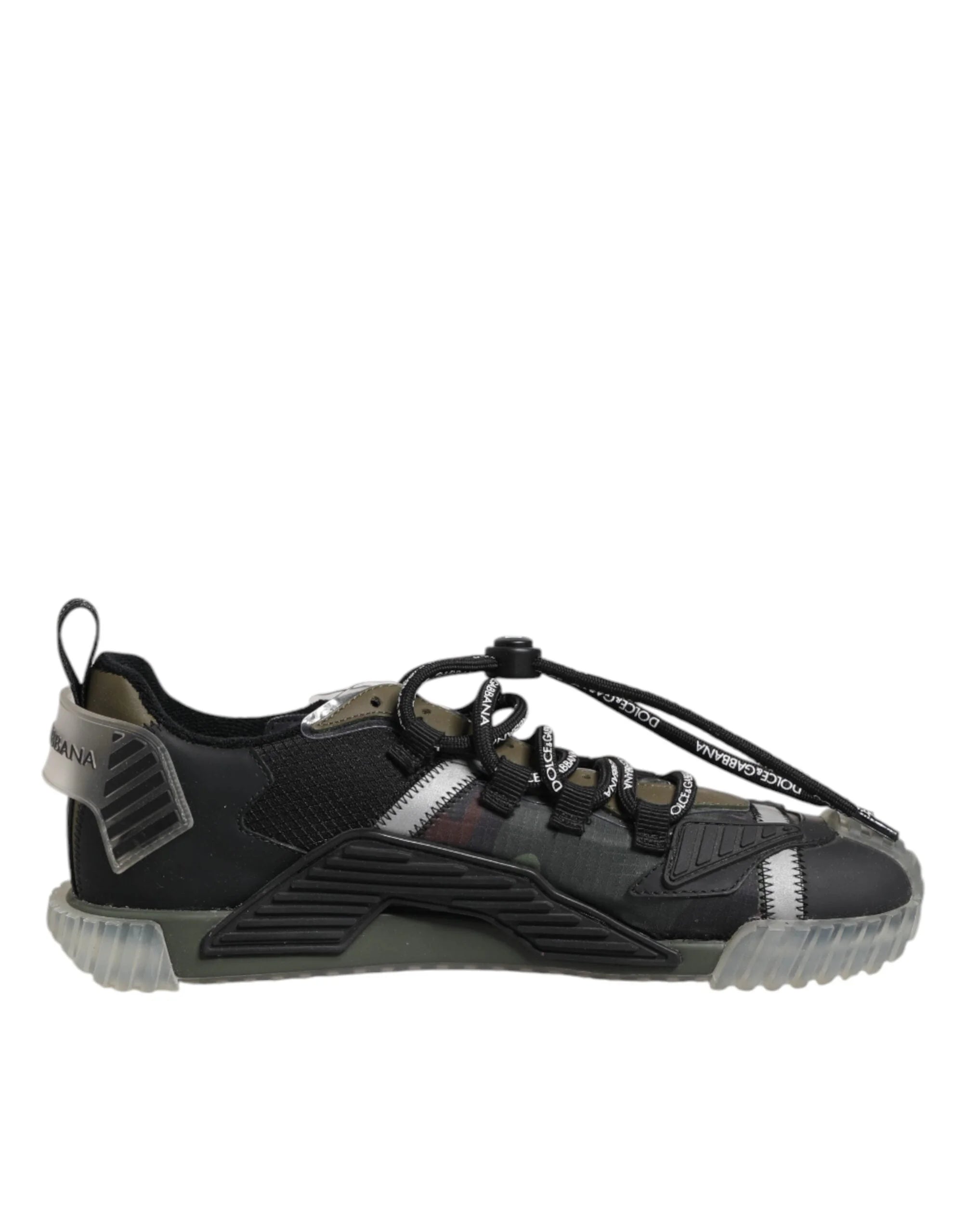 Dolce & Gabbana Multicolor Lace Up Low Top NS1 Sneakers Shoes - EU39/US6