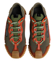 Dolce & Gabbana Multicolor Lace Up Low Top NS1 Sneakers Shoes - EU40/US7