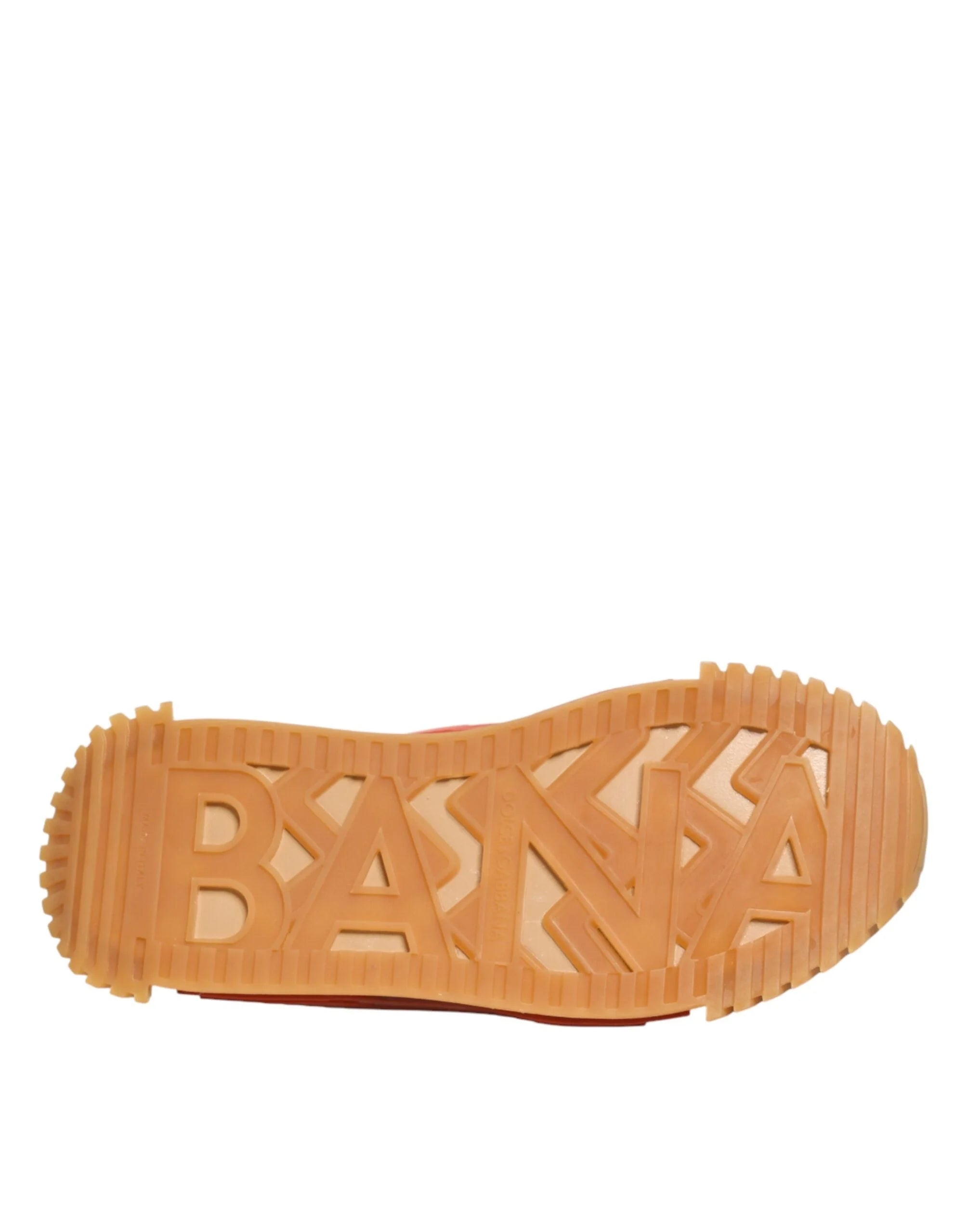 Dolce & Gabbana Multicolor Lace Up Low Top NS1 Sneakers Shoes - EU40/US7