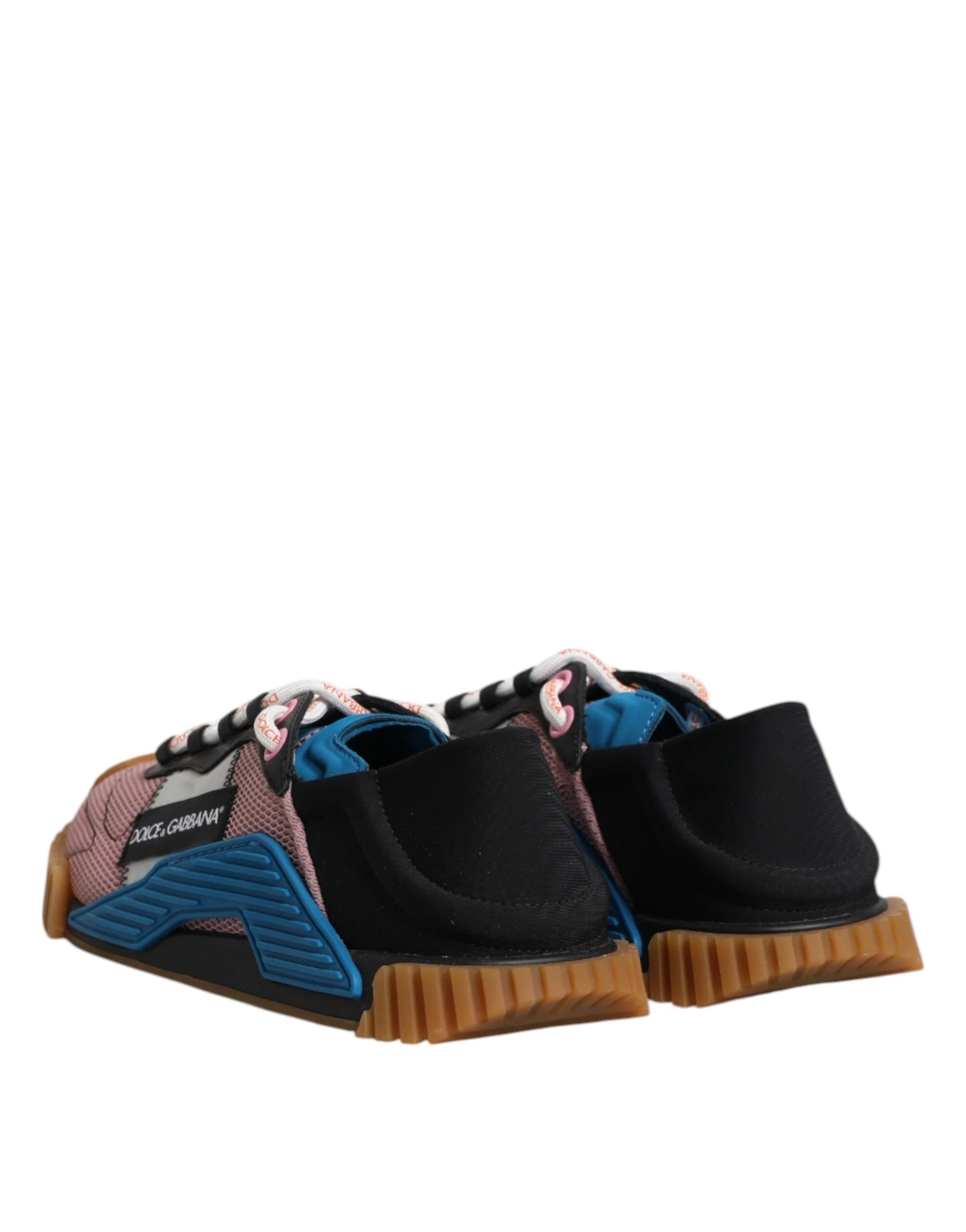 Dolce & Gabbana Multicolor Lace Up Low Top NS1 Sneakers Shoes - EU41/US8 - Sneakers