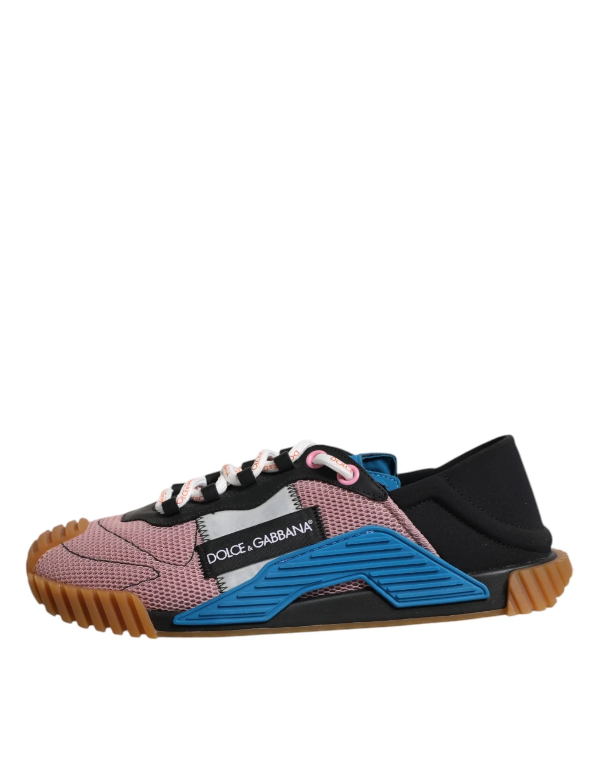 Dolce & Gabbana Multicolor Lace Up Low Top NS1 Sneakers Shoes - EU41/US8 - Sneakers