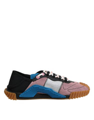Dolce & Gabbana Multicolor Lace Up Low Top NS1 Sneakers Shoes - EU41/US8 - Sneakers