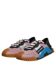 Dolce & Gabbana Multicolor Lace Up Low Top NS1 Sneakers Shoes - EU41/US8 - Sneakers