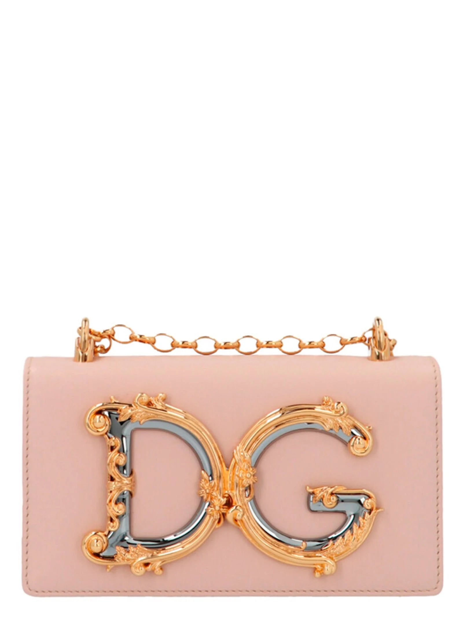 Dolce & Gabbana Multicolor Lamb Leather Crossbody Bag