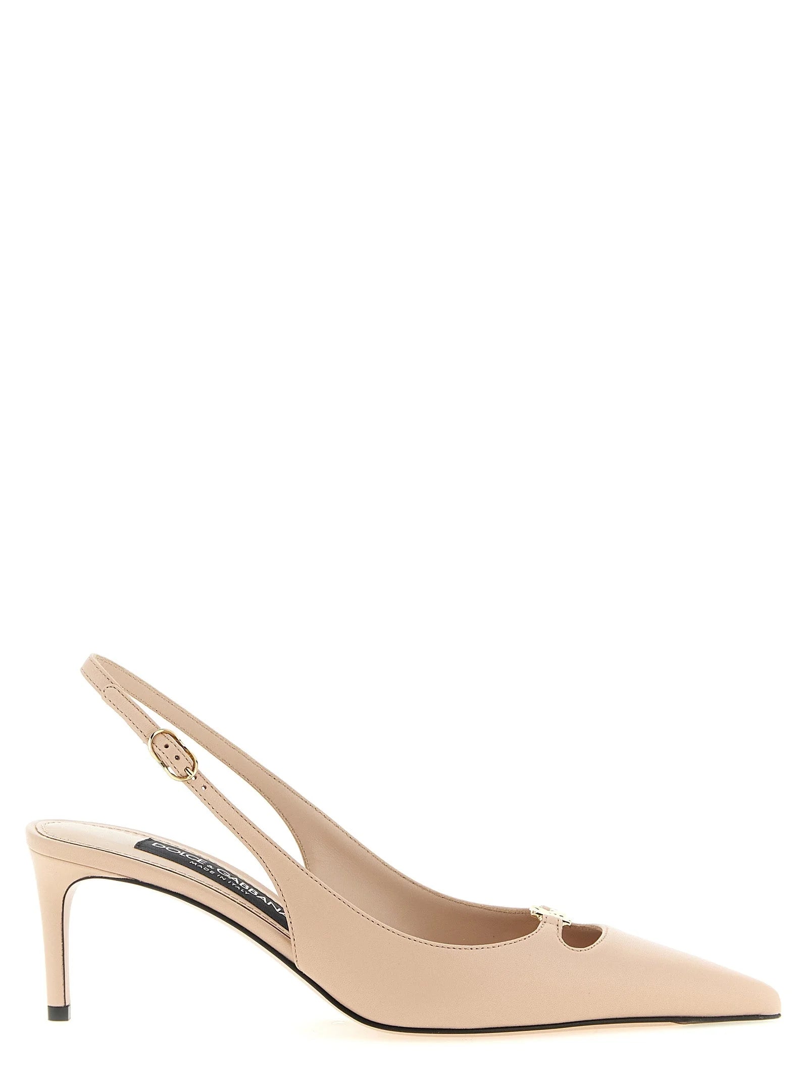 Dolce & Gabbana Multicolor Lamb Leather Mid Heel Pumps - EU36.5/US6.5