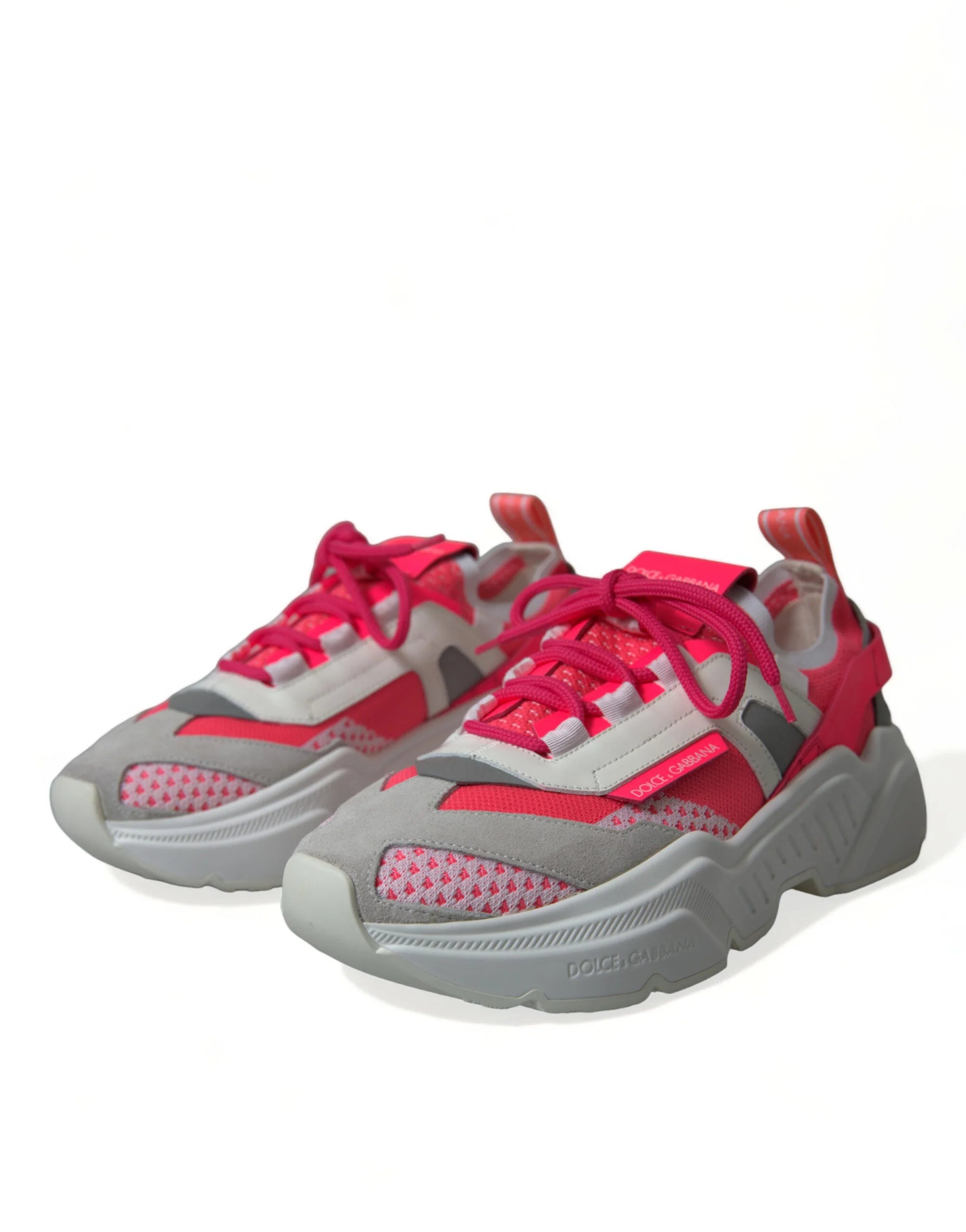 Dolce & Gabbana Multicolor Leather Daymaster Low Top Sneakers Shoes - EU38/US7.5 - Sneakers