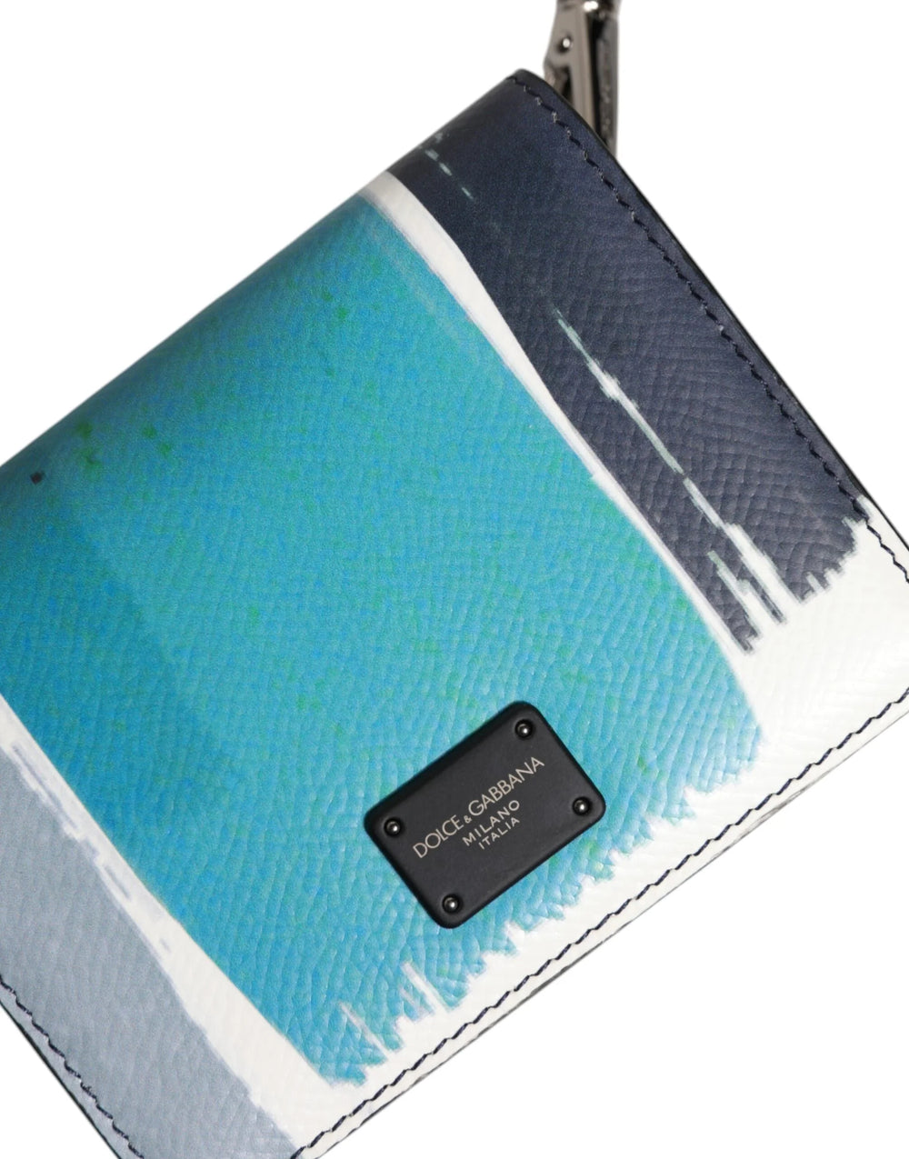 Dolce & Gabbana Multicolor Leather DG Logo Bifold Card Holder Wallet - Wallets