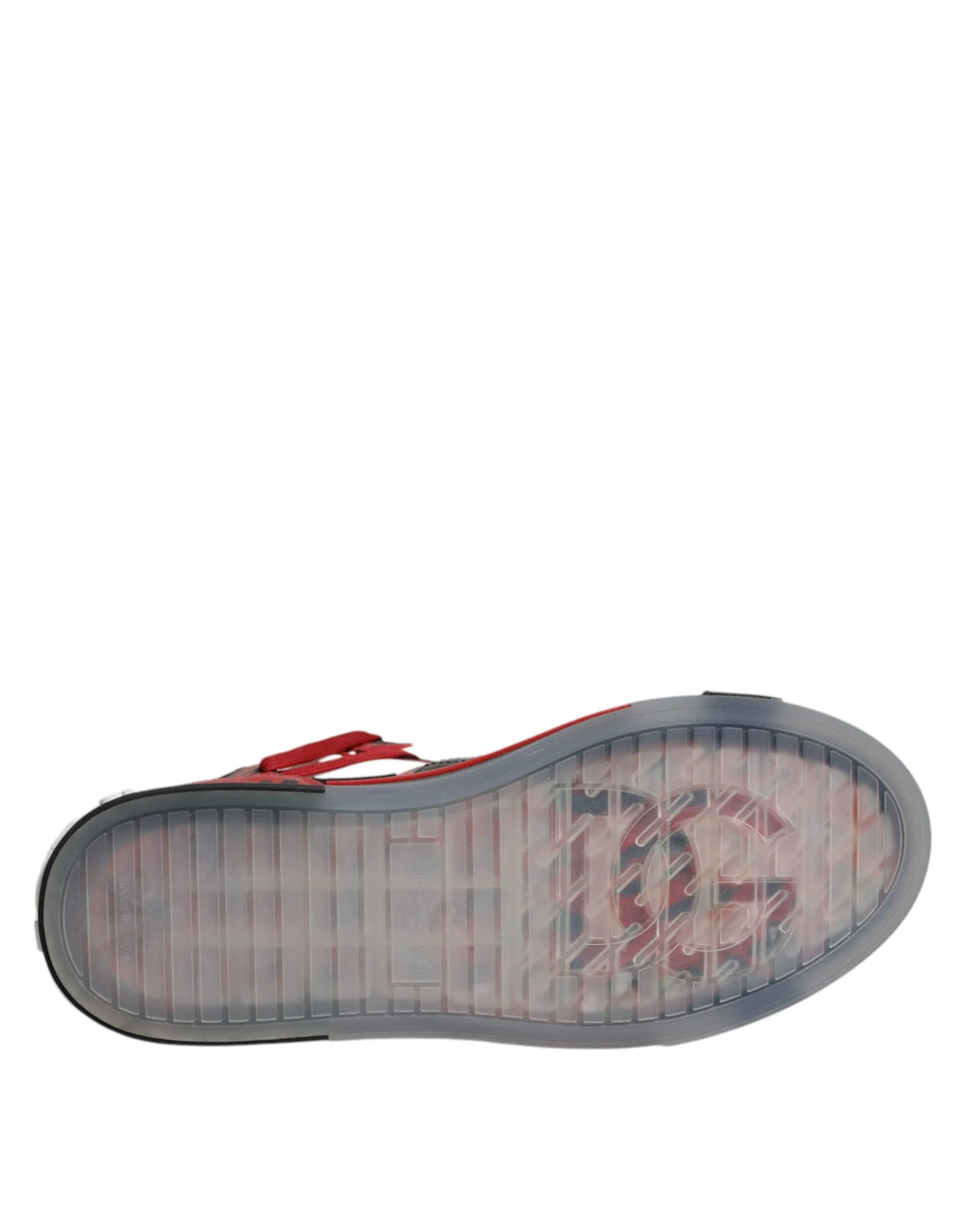 Dolce & Gabbana Multicolor Leather High Top Sneakers Shoes - Sneakers