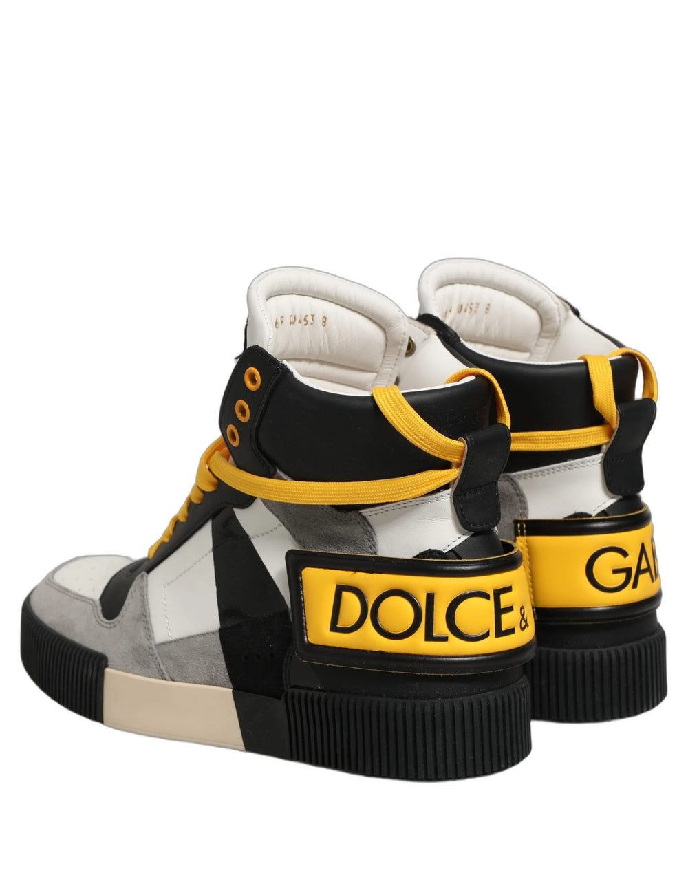 Dolce & Gabbana Többszínű bőr magas felső cipők